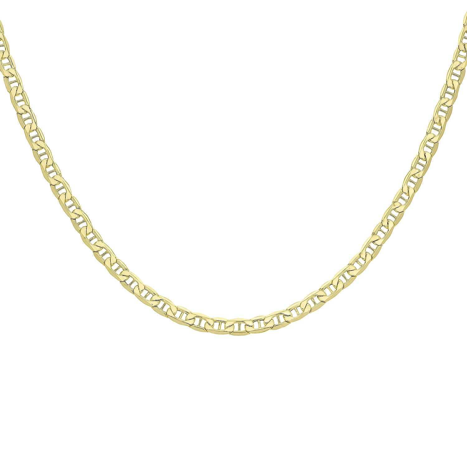 9K Yellow Gold Rambo Chain 18 Inch