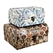 Printed Jewellery Box (Size 26x20x13 Cm) - Brown & Multi