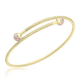 https://tjcuk.sirv.com/Products/71/9/7193136/9K-Two-Colour-Gold-2mm-Diamond-Cut-Ball-Bangle_7193136.jpg?w=342&h=342