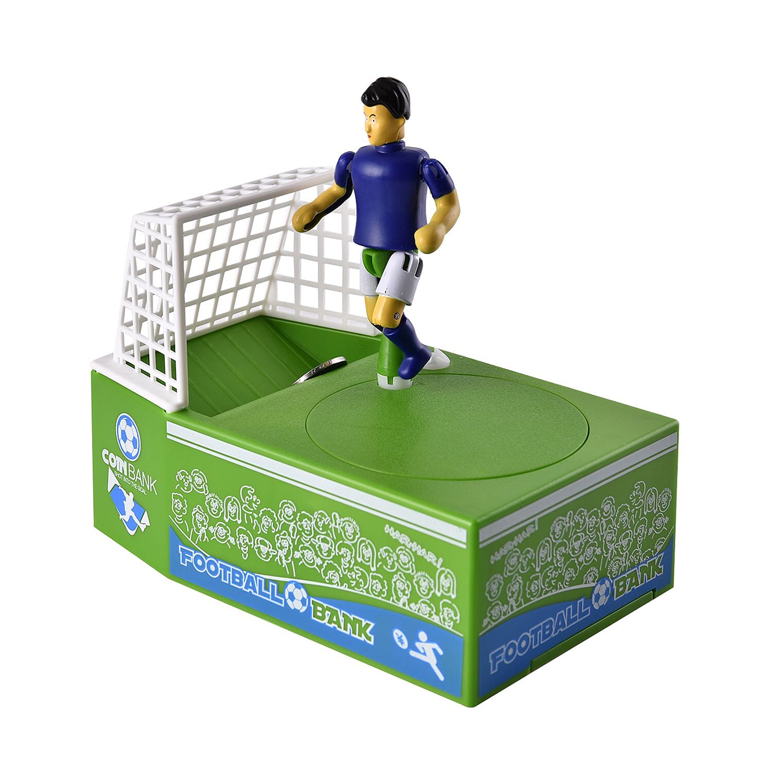 Football Striker Goal Money Bank