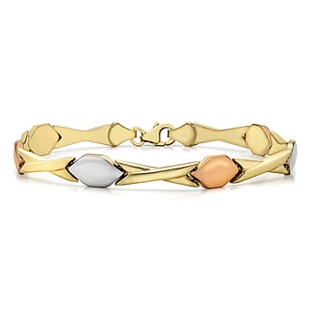 https://tjcuk.sirv.com/Products/71/9/7193231/9K-Three-Colour-Gold-Hugs-And-Kisses-Link-Bracelet-7.5-Inch_7193231.jpg?w=342&h=342
