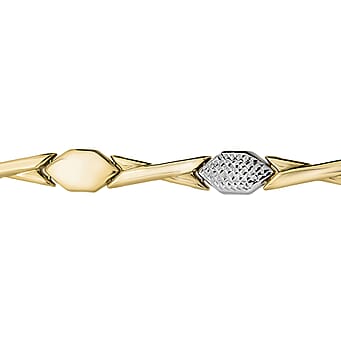 https://tjcuk.sirv.com/Products/71/9/7193249/9K-Two-Colour-Gold-Diamond-Cut-Hugs-And-Kisses-Link-Bracelet-7.5-Inch_7193249_1.jpg?w=342&h=342