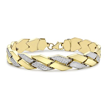 https://tjcuk.sirv.com/Products/71/9/7193250/9K-Two-Colour-Gold-Diamond-Cut-Chevron-Bracelet-7.5-Inch_7193250.jpg?w=342&h=342