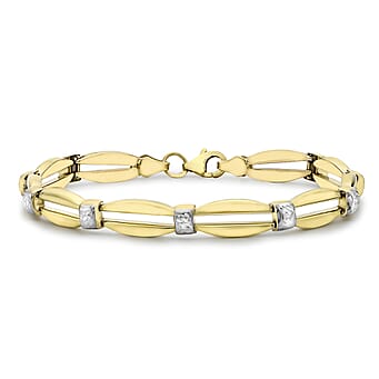 https://tjcuk.sirv.com/Products/71/9/7193255/9K-Two-Colour-Gold-Diamond-Cut-Oval-Bar-Link-Bracelet-7.5-Inch_7193255.jpg?w=342&h=342