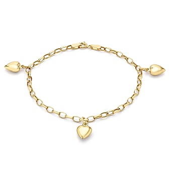 https://tjcuk.sirv.com/Products/71/9/7193392/9K-Yellow-Gold-Heart-Oval-Belcher-Chain-Bracelet-Inch_7193392.jpg?w=342&h=342