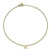 9K Yellow Gold  Bracelet (Size - 7.25),  Gold Wt. 0.4 Gms