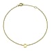 9K Yellow Gold  Bracelet (Size - 7.25),  Gold Wt. 0.4 Gms