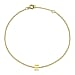 9K Yellow Gold  Bracelet (Size - 7.25),  Gold Wt. 0.4 Gms
