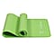 NBR Non-Slip High Density 12.7MM Travel Yoga Mat with Carrying Strap for Yoga, Pilates and Fitness - Blue