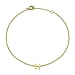 9K Yellow Gold  Bracelet (Size - 7.25),  Gold Wt. 0.4 Gms