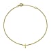 9K Yellow Gold  Bracelet (Size - 7.25),  Gold Wt. 0.4 Gms