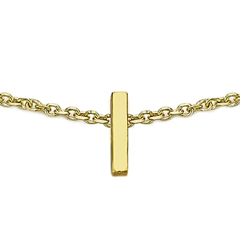 https://tjcuk.sirv.com/Products/71/9/7193827/9K-Yellow-Gold-1mm-X-4-5mm-I-Initial-Adjustable-Bracelet-6-to-7-2-Inch_7193827.jpg?w=342&h=342