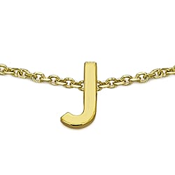 9K Yellow Gold  Bracelet (Size - 7.25),  Gold Wt. 0.4 Gms