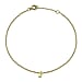 9K Yellow Gold  Bracelet (Size - 7.25),  Gold Wt. 0.4 Gms
