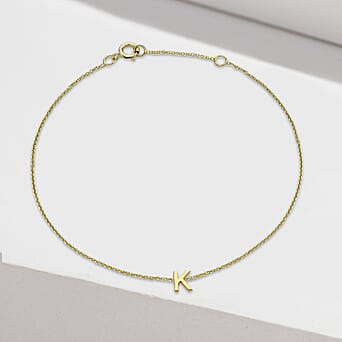 https://tjcuk.sirv.com/Products/71/9/7193841/9K-Yellow-Gold-4mm-5mm-K-Initial-Adjustable-Bracelet-to-7.2-Inch_7193841_1.jpg?w=342&h=342