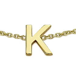 9K Yellow Gold  Bracelet (Size - 7.25),  Gold Wt. 0.4 Gms