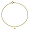 9K Yellow Gold  Bracelet (Size - 7.25),  Gold Wt. 1 Gms