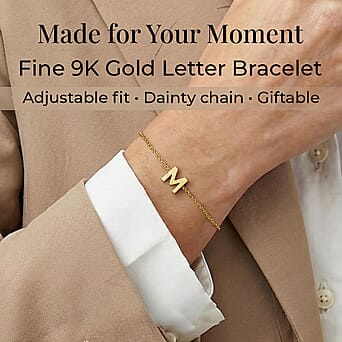 https://tjcuk.sirv.com/Products/71/9/7193904/9K-Yellow-Gold-4-5mm-X-5mm-M-Initial-Adjustable-Bracelet-6-to-7-2-Inch_7193904_2.jpg?w=342&h=342