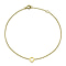 9K Yellow Gold  Bracelet (Size - 7.25),  Gold Wt. 0.4 Gms