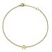 9K Yellow Gold  Bracelet (Size - 7.25),  Gold Wt. 0.4 Gms