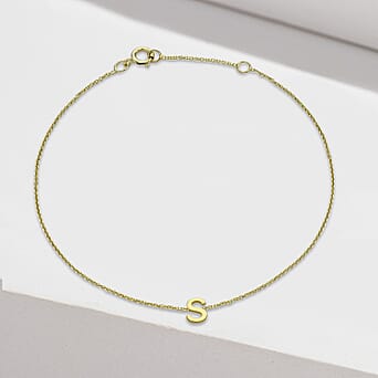 https://tjcuk.sirv.com/Products/71/9/7193933/9K-Yellow-Gold-4mm-5mm-S-Initial-Adjustable-Bracelet-to-7.2-Inch_7193933_.jpg?w=342&h=342