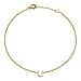 9K Yellow Gold  Bracelet (Size - 7.25),  Gold Wt. 0.4 Gms