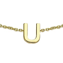 9K Yellow Gold  Bracelet (Size - 7.25),  Gold Wt. 0.4 Gms