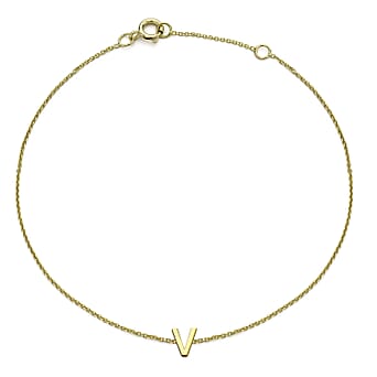 https://tjcuk.sirv.com/Products/71/9/7193937/9K-Yellow-Gold-4mm-5mm-V-Initial-Adjustable-Bracelet-to-7.2-Inch_7193937.jpg?w=342&h=342