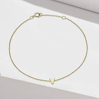 https://tjcuk.sirv.com/Products/71/9/7193937/9K-Yellow-Gold-4mm-5mm-V-Initial-Adjustable-Bracelet-to-7.2-Inch_7193937_1.jpg?w=342&h=342