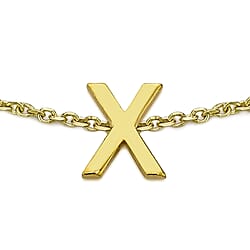 9K Yellow Gold  Bracelet (Size - 7.25),  Gold Wt. 0.4 Gms