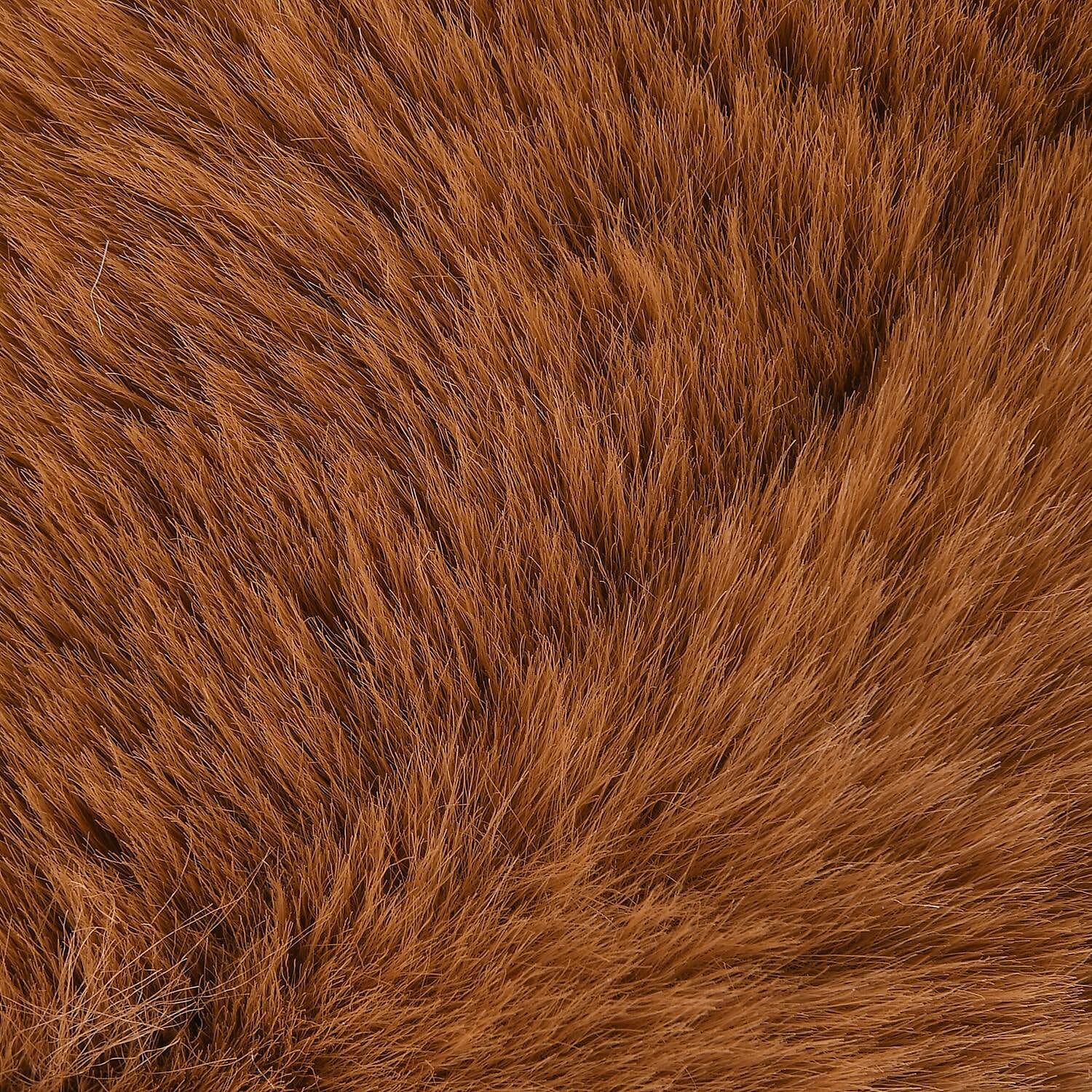 Doorbuster - Faux Fur Hat - Brown