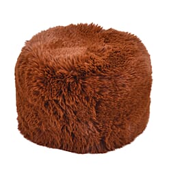 Faux Fur Hat - Dark Brown