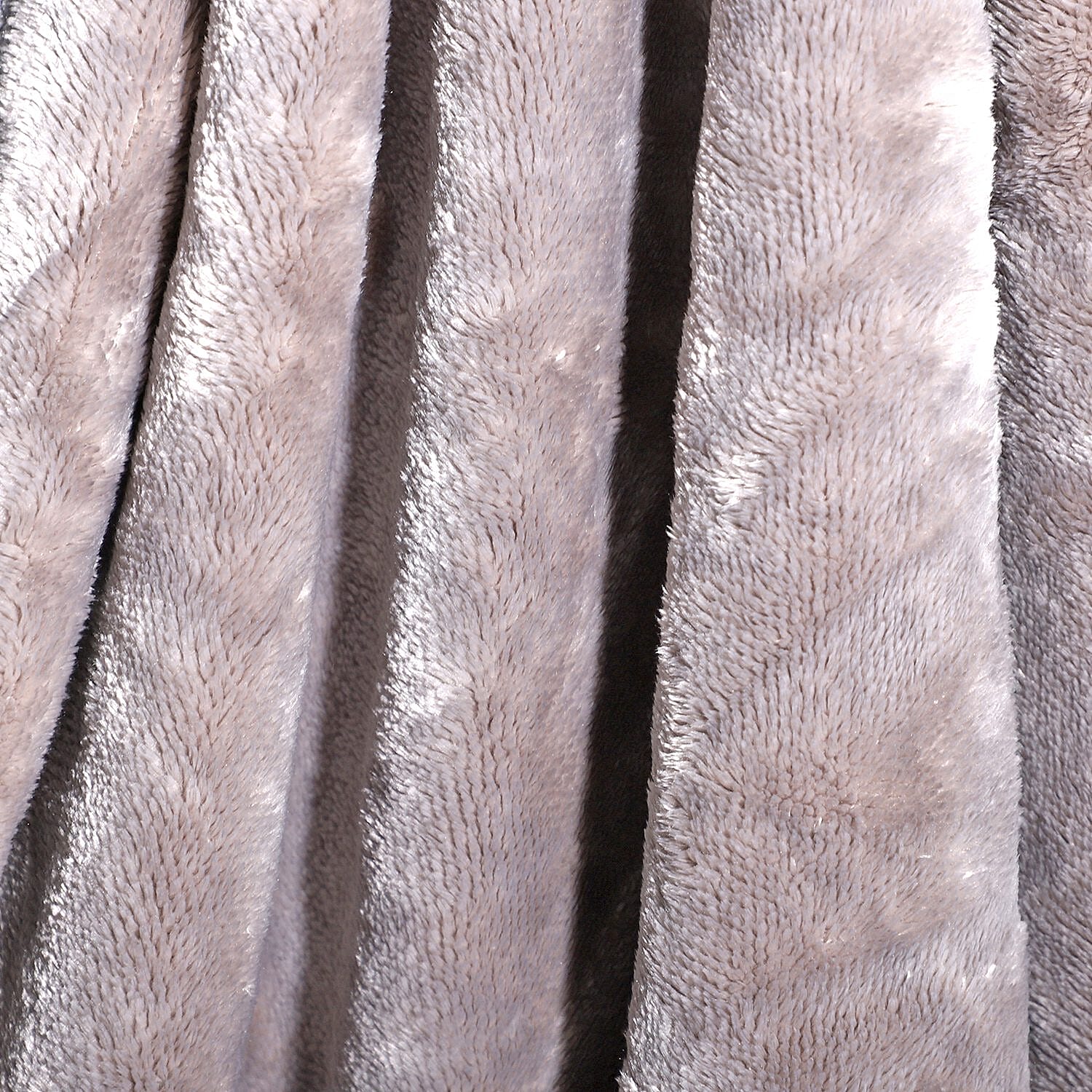 Doorbuster - Super Soft Faux Fur Blanket 400 GSM (Size 200x150 Cm) - Silver