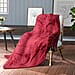 Doorbuster - Super Soft Faux Fur Blanket 400 GSM (Size 150x200 Cm) - Red