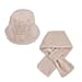 Polyester Solid Scarf - Beige