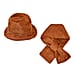 Polyester Solid Scarf - Brown
