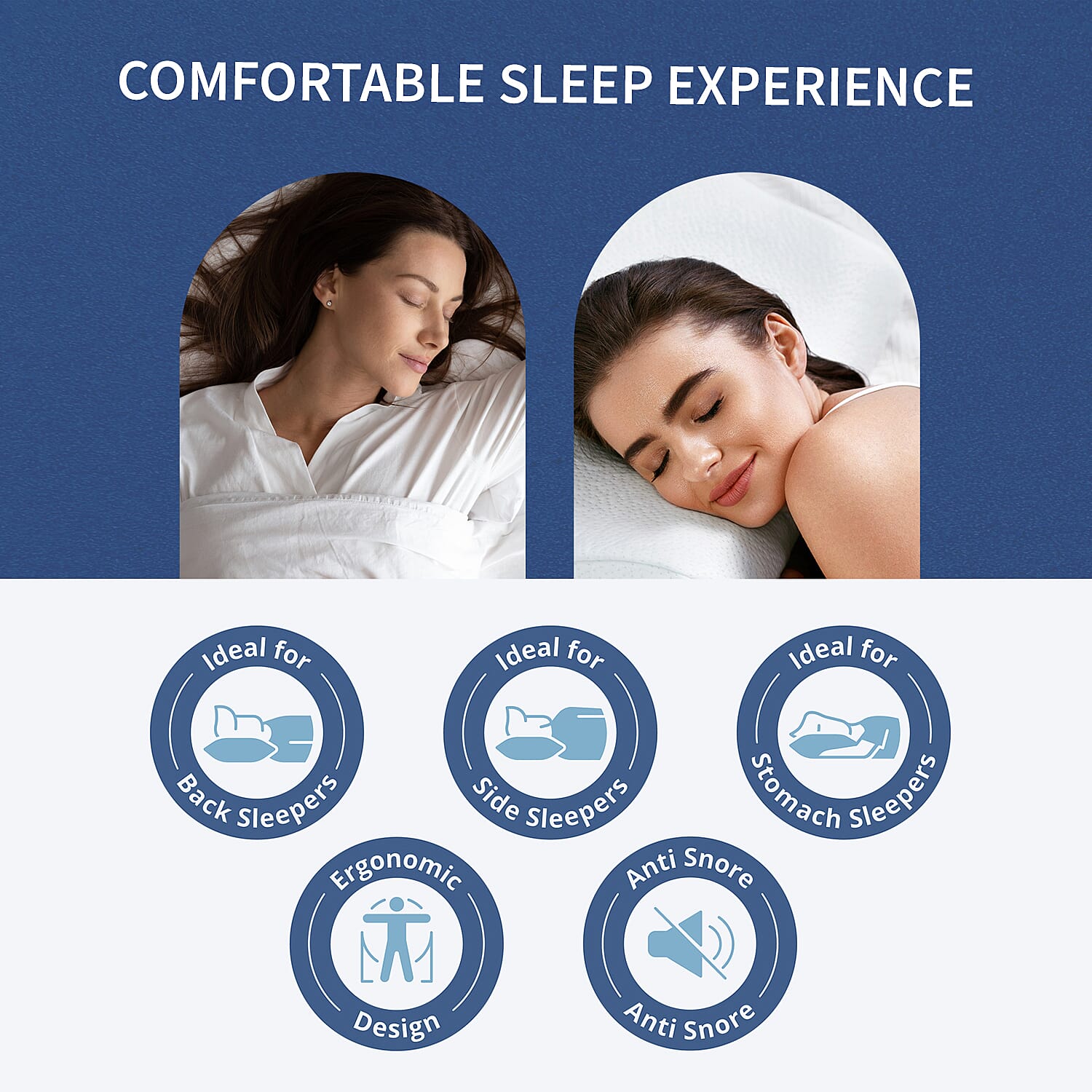 Pillow online against snoring