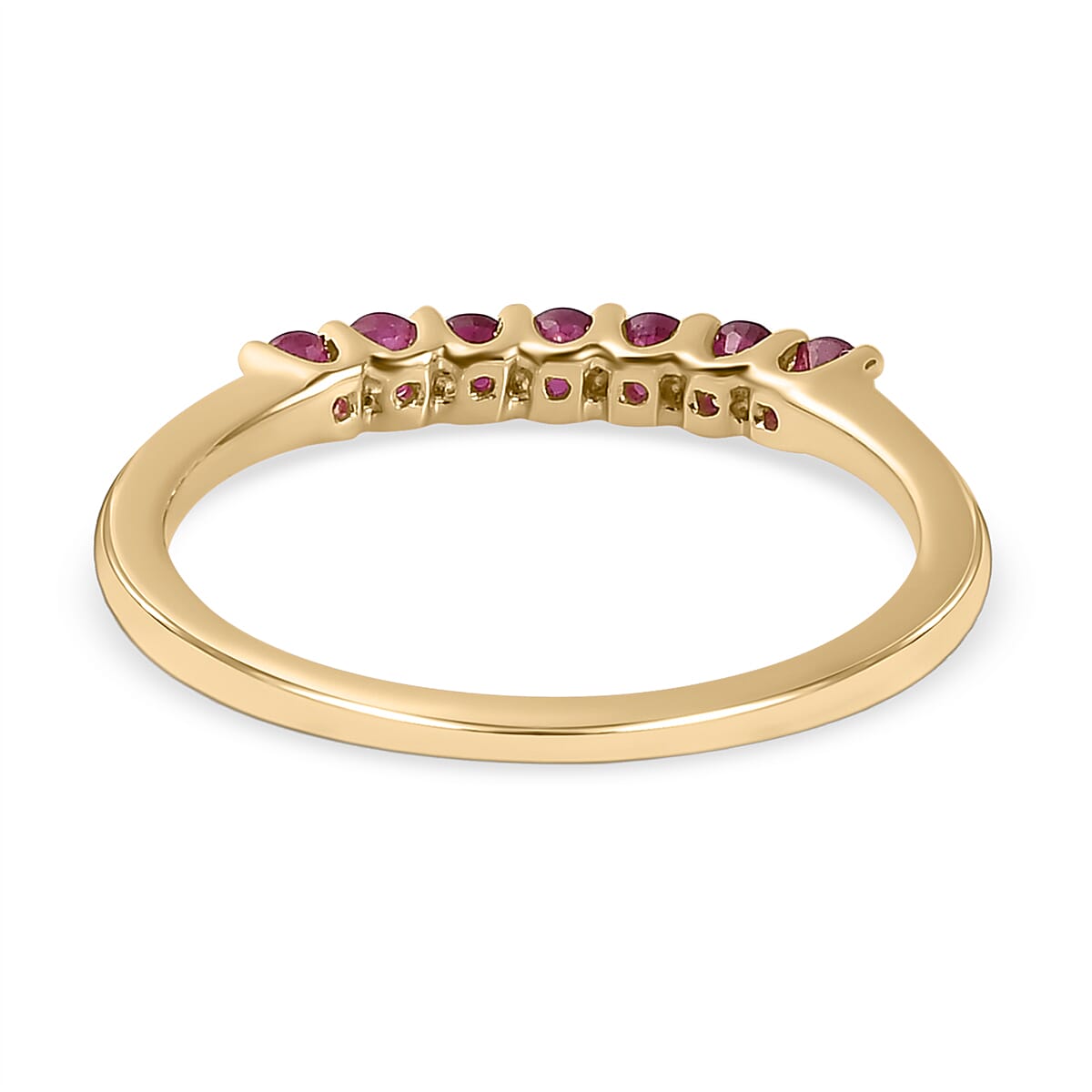 9K Yellow Gold Ruby Ring