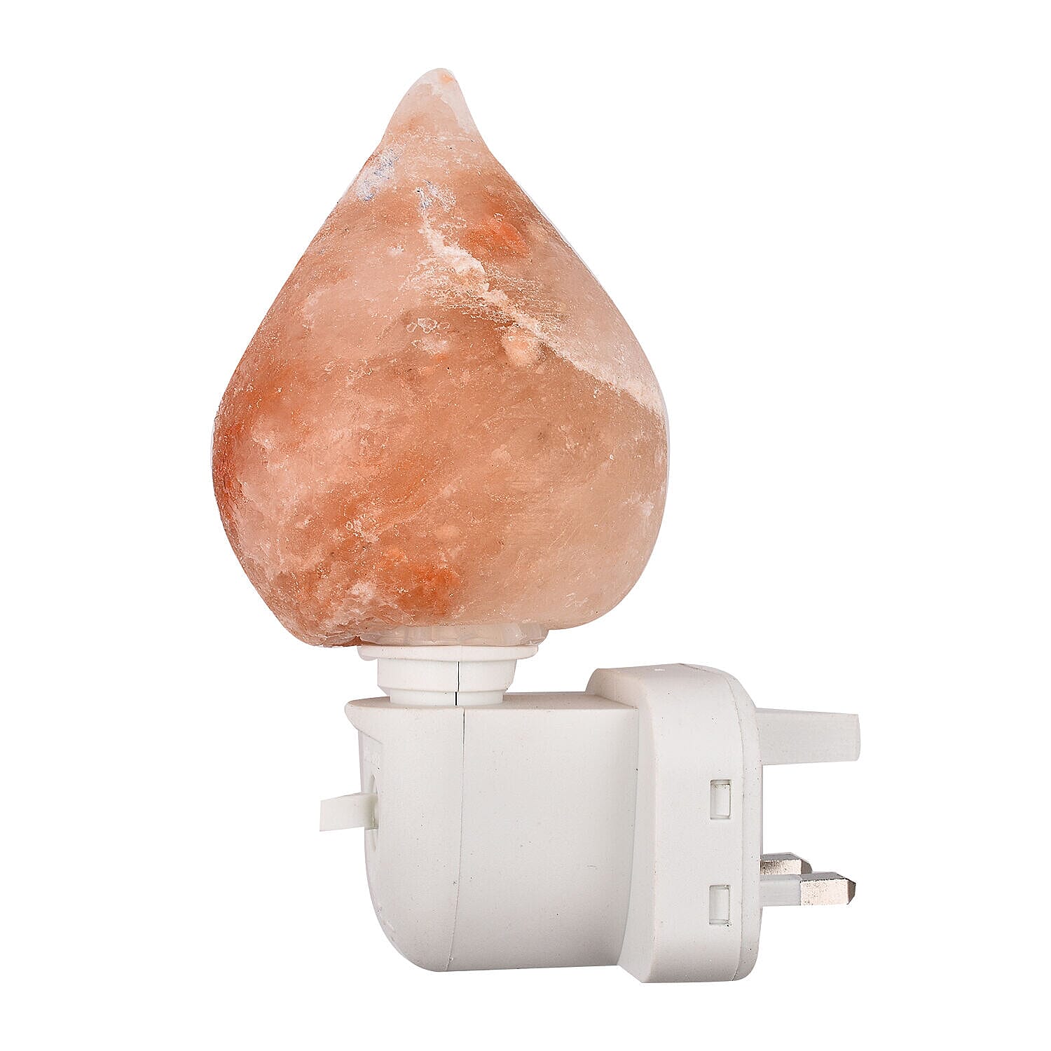 Himalayan Pear Shaped Salt Night Light 0.5Kg (Size 13x9x6 cm)