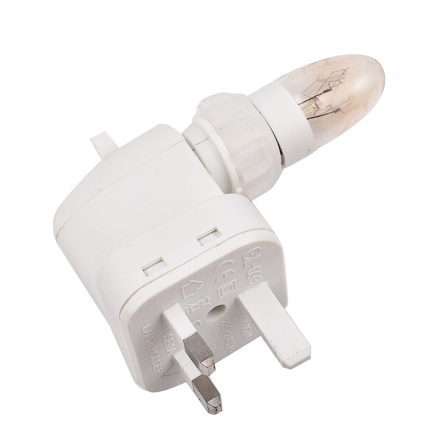 Himalayan Pear Shaped Salt Night Light 0.5Kg (Size 13x9x6 cm)