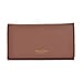 Sencillez Genuine Leather Travel Document Holder with RFID Protection - Pink
