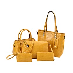 Miami Close Out- Biggest Handbag Deal - Mustard