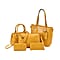 Miami Close Out- Biggest Handbag Deal - Mustard