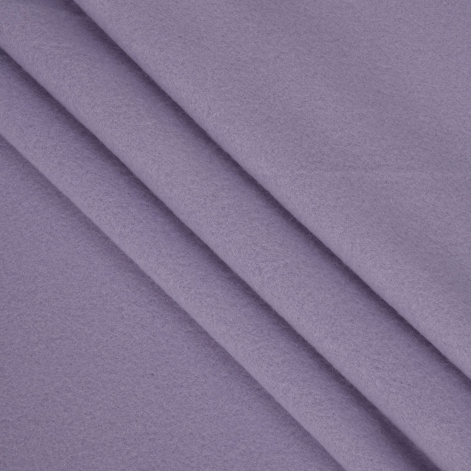 Homesmart Polyester Solid Blanket (Size 130x1 cm) - Lavender & Lavender