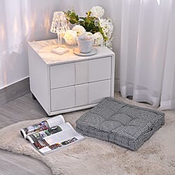 Polyester Christmas Cushion Cover (Size 45x1 cm) - Red & Red