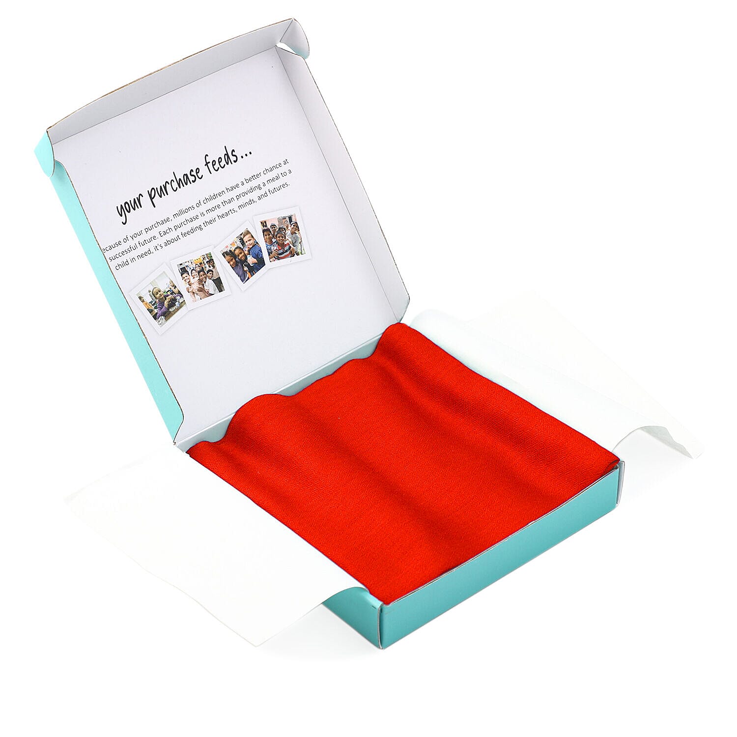 100% Cashmere Wool Shawl (190 X 70 cm) - Red