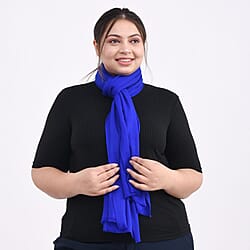 La Marey Cashmere Wool Solid Scarf 