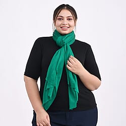 La Marey Cashmere Wool Solid Scarf 