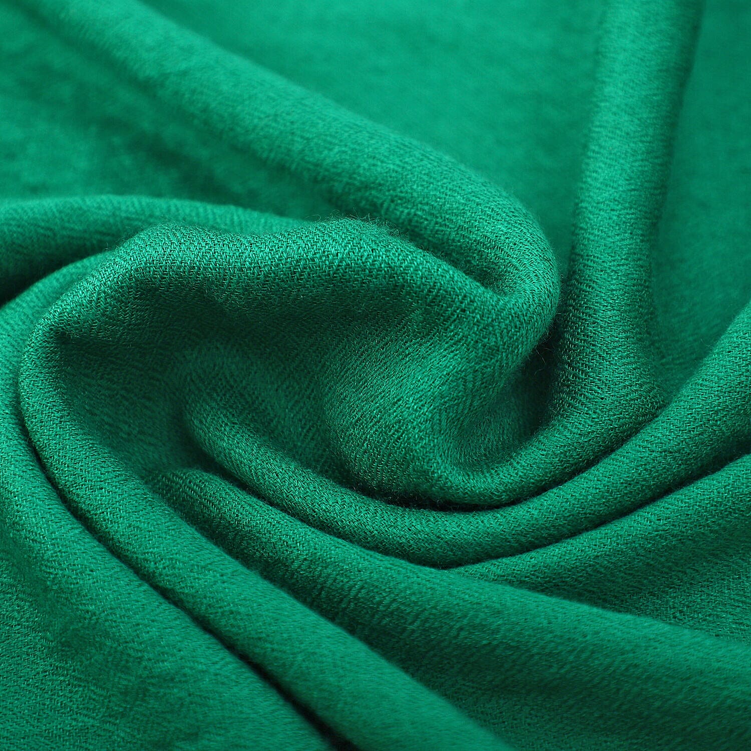 100% Cashmere Wool Shawl (190 X 70 cm) - Green