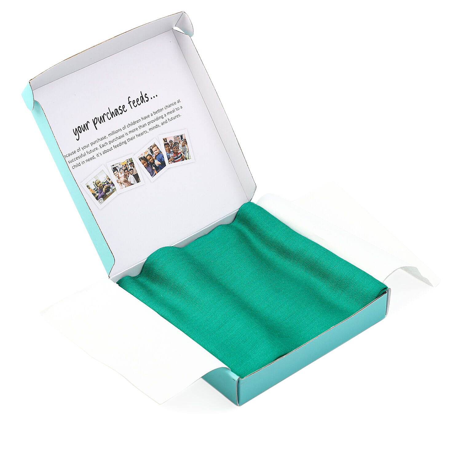 100% Cashmere Wool Shawl (190 X 70 cm) - Green